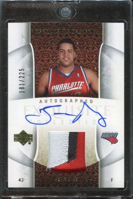 1.13 Sean May 2005 Upper Deck Exquisite Collection Rookies 53-AP  181/225