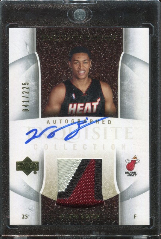 1.29 Wayne Simien 2005 Upper Deck Exquisite Collection Rookies 68-AP  41/225
