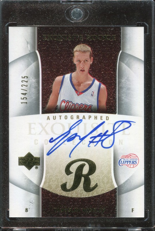 1.12 Yaroslav Korolev 2005 Upper Deck Exquisite Collection Rookies 83-AP  154/225