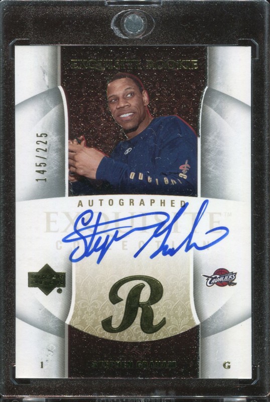 U.0 Stephen Graham 2005 Upper Deck Exquisite Collection Rookies 96-AP  145/225