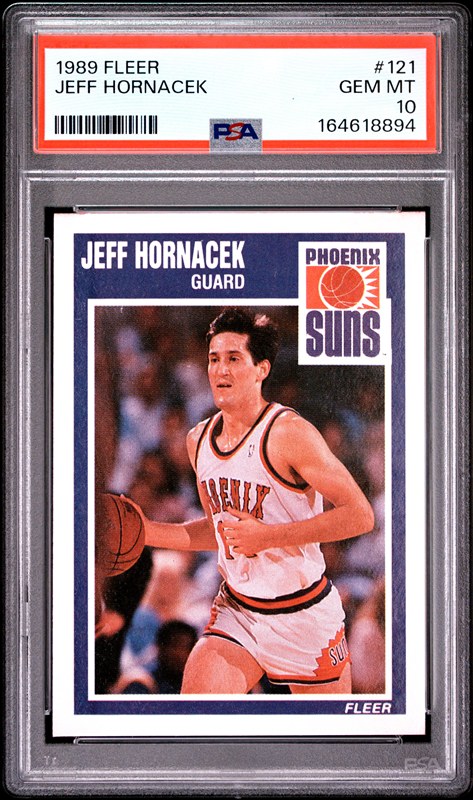 Jeff Hornacek 1989 Fleer  #121 