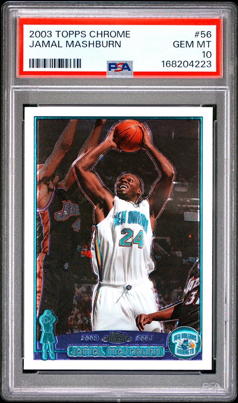 Jamal Mashburn 2003 Topps Chrome #56