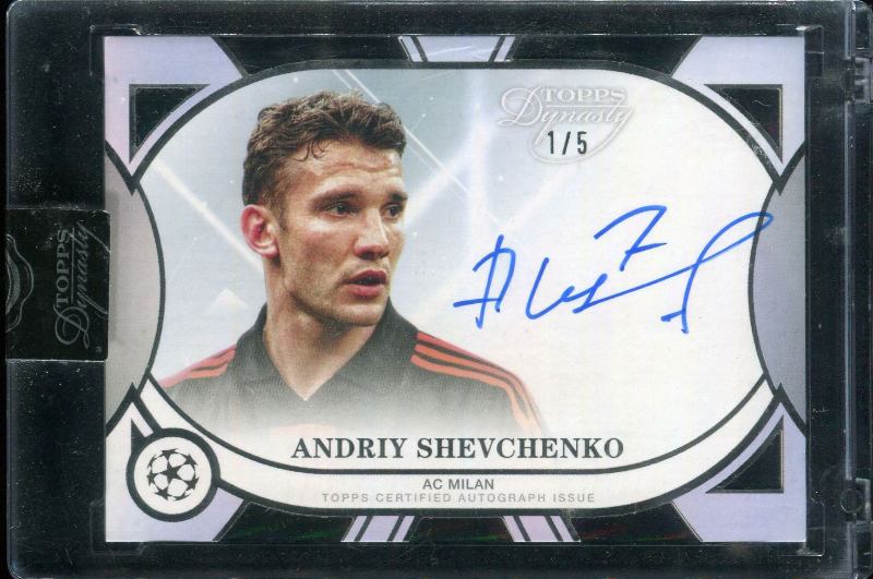 Andriy Shevchenko 2024 Topps Dynasty Autographs #DAL-AS4 1/5