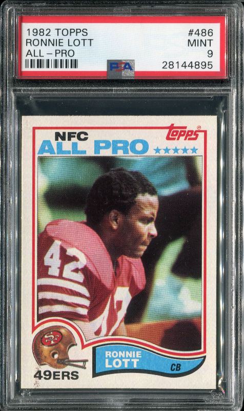 Ronnie Lott 1982 Topps #486