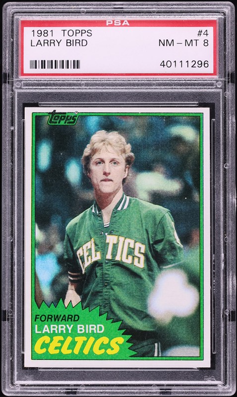 Larry Bird 1981 Topps #4