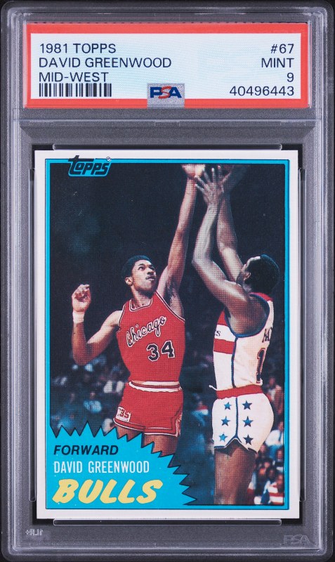 David Greenwood 1981 Topps #MW67