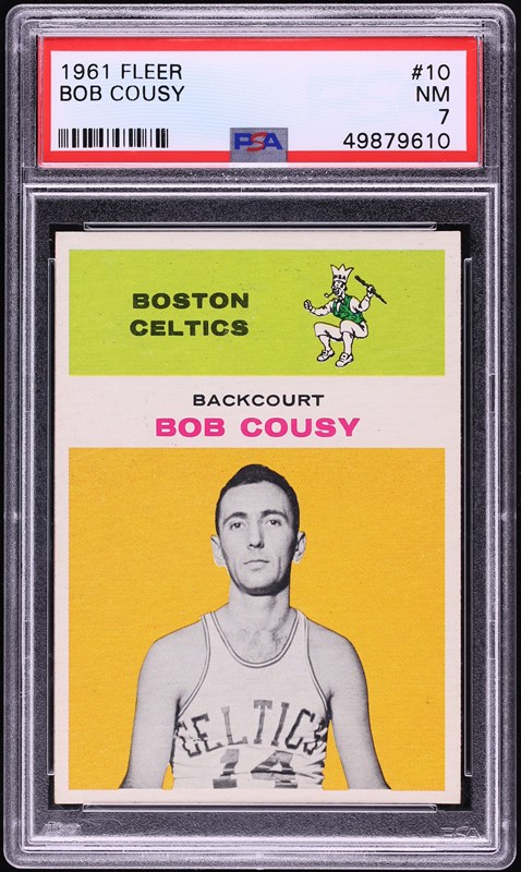 Bob Cousy 1961 Fleer #10