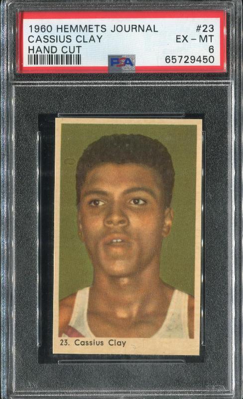 Cassius Clay 1960 Hemmets Journal Hand Cut #23 
