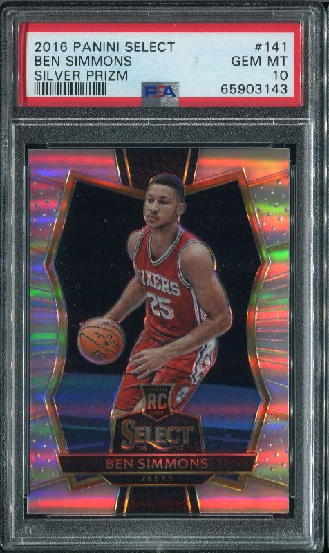 Ben Simmons 2016 Panini Select Silver Prizm #141