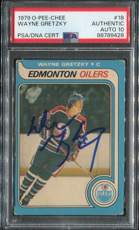 Wayne Gretzky 1979 O-Pee-Chee Auto #18