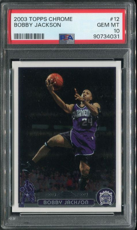 Bobby Jackson 2003 Topps Chrome #12